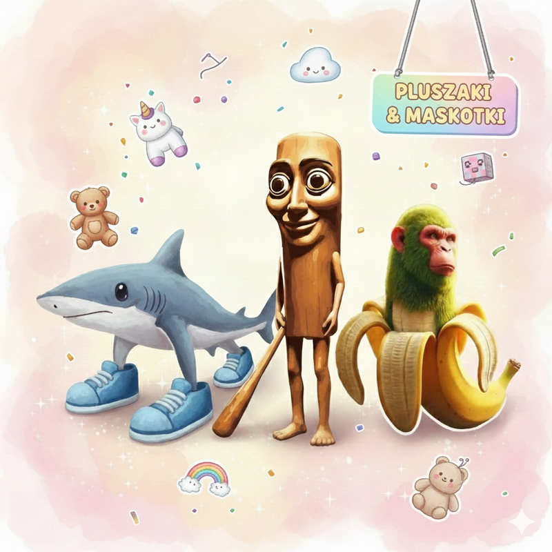 Pluszaki i maskotki