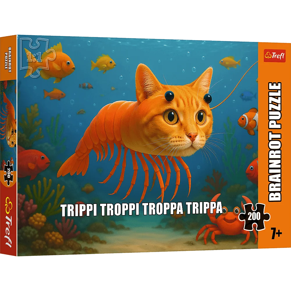 Puzzle Trefl BrainRots 200 el. z Trippi Troppą
