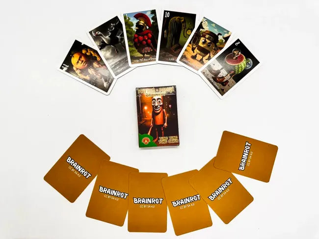 Karty Piotruś i Pamięć z Tung Tung Sahurem