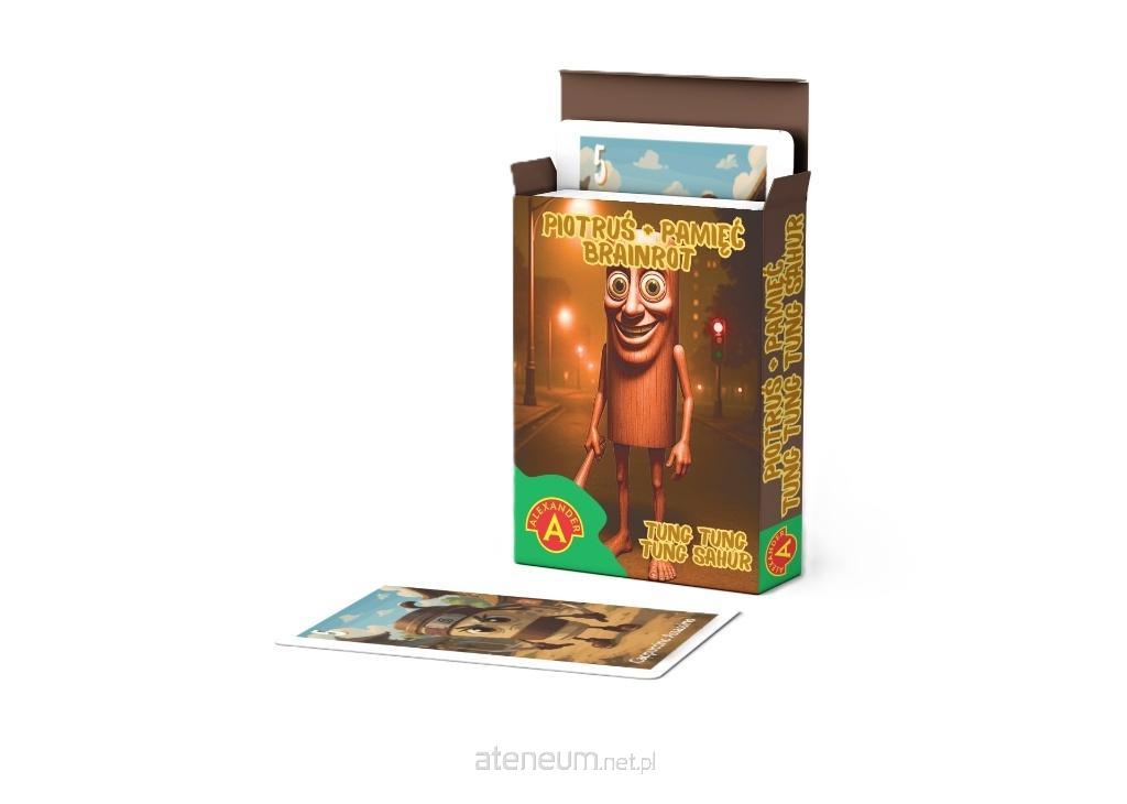 Karty Piotruś i Pamięć z Tung Tung Sahurem