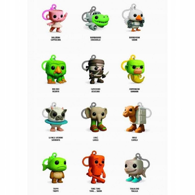 BRAINROT Karty z Brelokiem 3D Alfa Edycja Limitowana