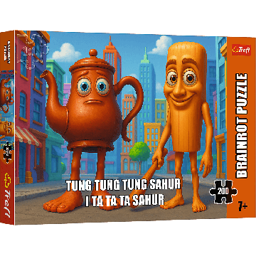 Puzzle Trefl 200 elementów BrainRots Tung Tung Sahur