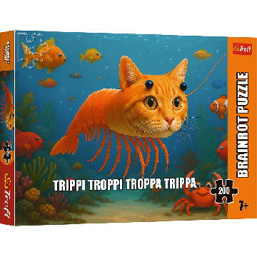 Puzzle Trefl 200 elementów BrainRots Trippi Troppi Troppa Trippa