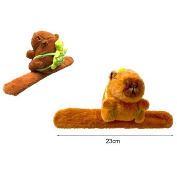 Kapibara na rękę pluszowa opaska