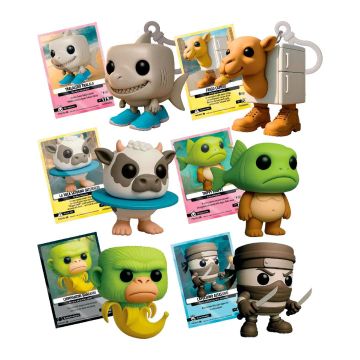 Karty Brainrot z brelokiem Skifidol 3D Alfa Edycja Limitowana